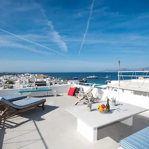 Mykonos Panorama With Private Terrace & Sea View Holiday home